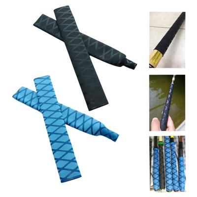 Angelruten Griff Angelrute Schrumpfschlauch Hülle Wrap Verschleißfest Rutschfest Universal