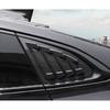Side Window Louver Shutter Trim Carbon Fiber ABS For Chevrolet Malibu 2016-2022