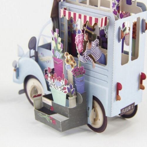 3d Carte De Voeux Pop Up Anniversaire Invitation Enveloppe Mariage Paques