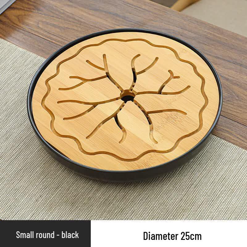 QIWEY Bamboo Kung Fu Tea Tray