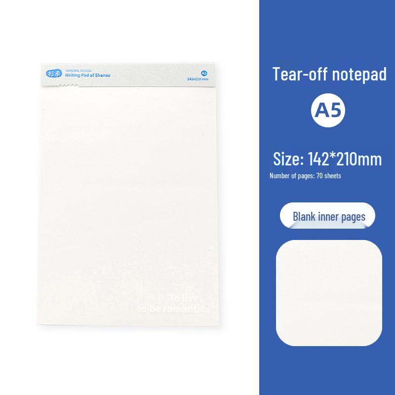 2023 Student Planner: Thick Draft Paper Notebook with Horizontal Line Grid