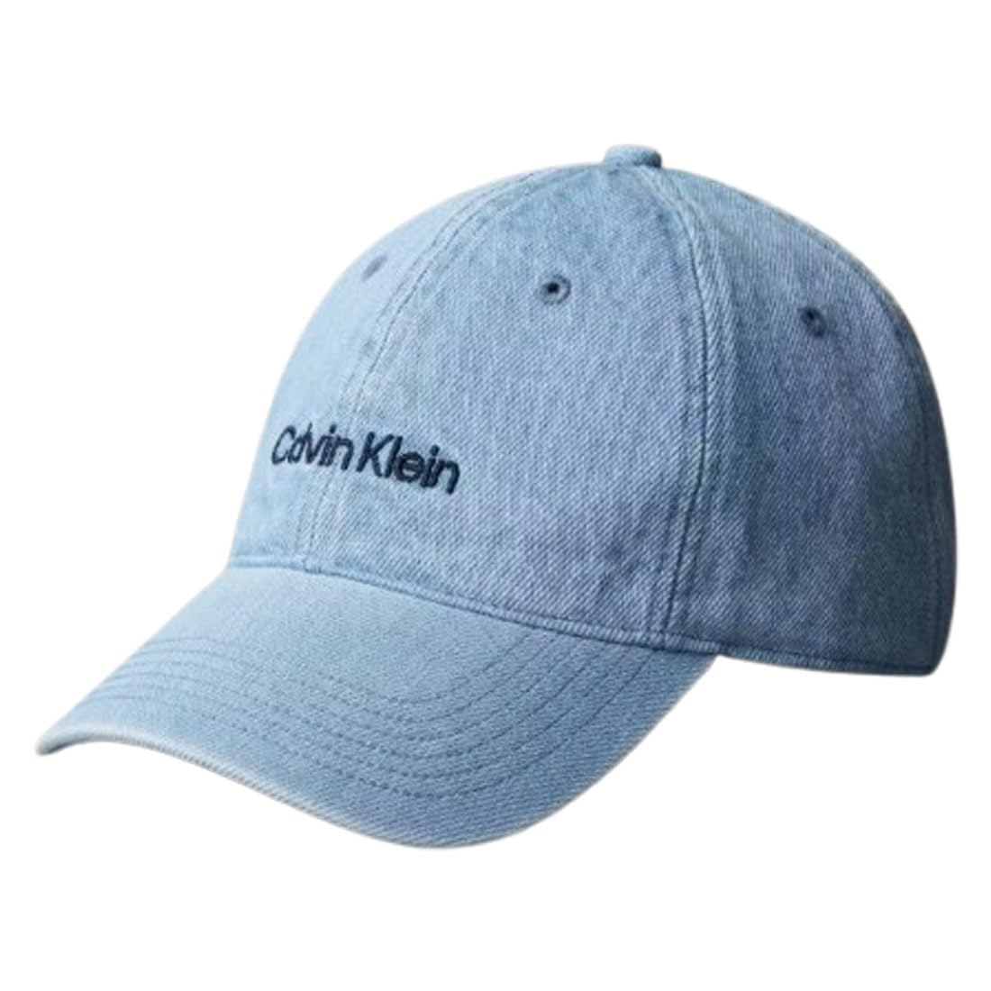 

Бейсболка с вышитым логотипом Calvin Klein - Винтажный деним, один размер 4G5068G [Параллельный импорт]