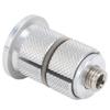 Bicycle Fork Headset Lightweight Aluminum Alloy Bike Headset Expander Plug with Stem Cover Screw for Mountain Road
