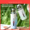 Roman Little Steel Cannon Insulated Bottle With Lock For Travel And Daily Use