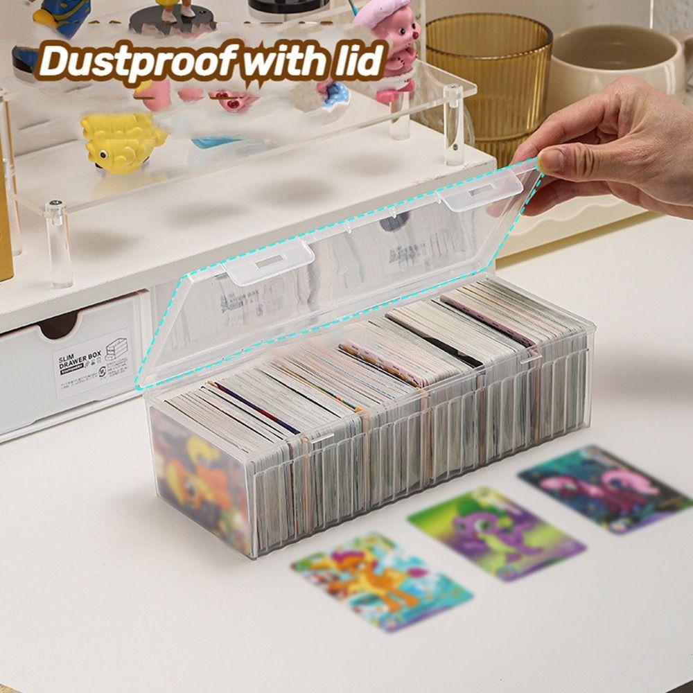 Large Capacity Card Storage Box Dustproof Jewelry Box Durable Data Cable Organizer