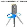 LOUJIN Rechargeable Motorcycle Helmet Wiper Universal Waterproof Helmet Wiper Compatible with Most Visors
