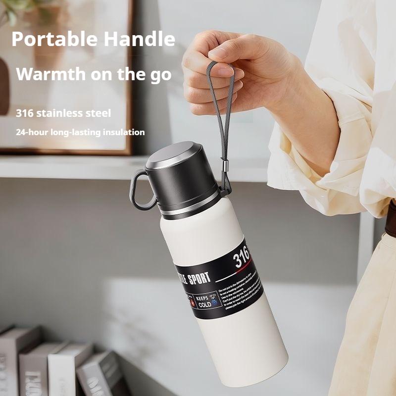 1L Thermal Water Bottle Keep Cold And  Water Bottle Thermos For Water Tea Coffee Vacuum Flasks Stainless Steel Thermos Bottle