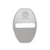 VW 4PCS Car Interior Door Lock Cover Stainless Steel Auto Door Latch Protective Stickers For Volkswagen VW GOLF Polo Beetle Tiguan EO1