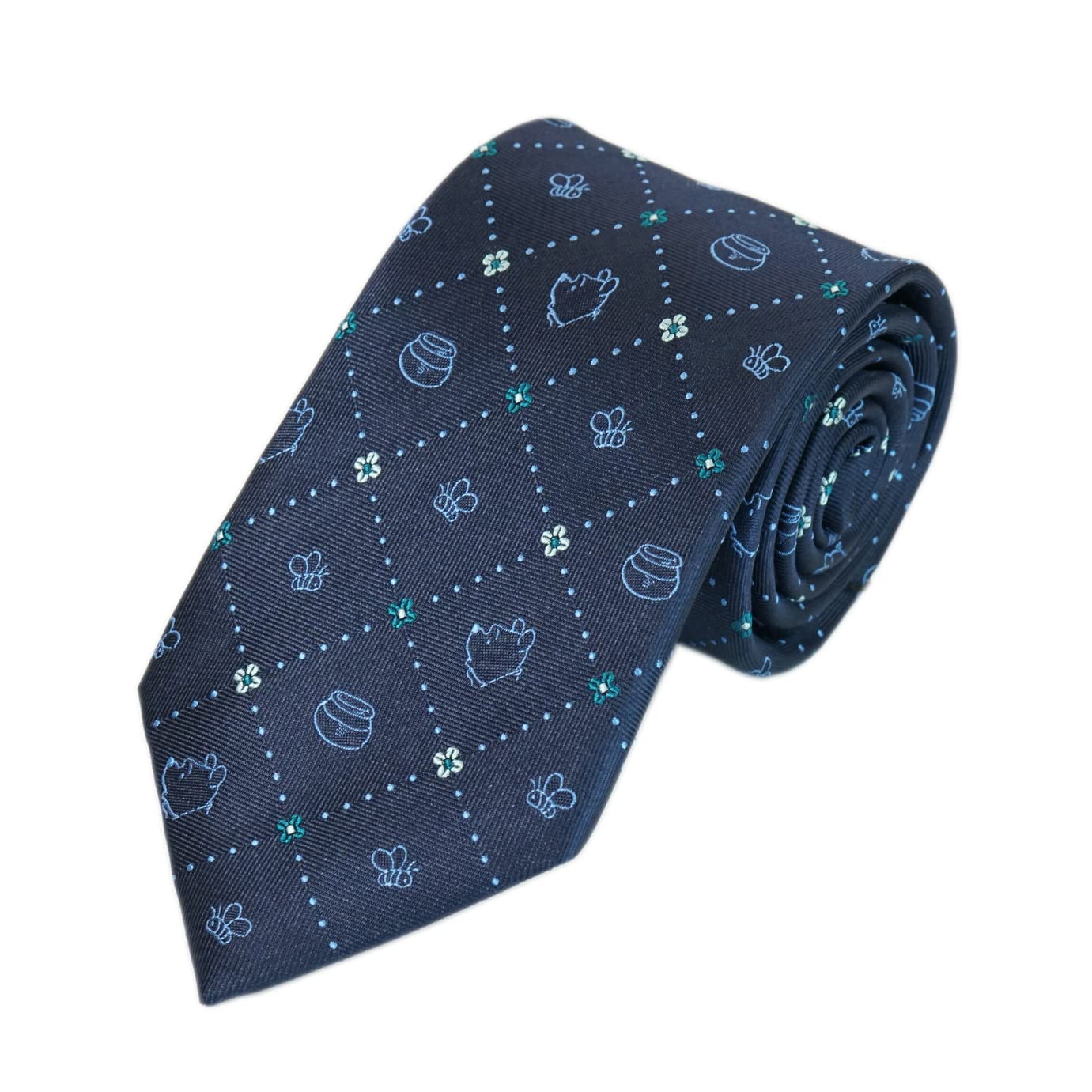 

Disney Winnie the Pooh Tie DN917081 Navy Blue Business Brand Tie Gift