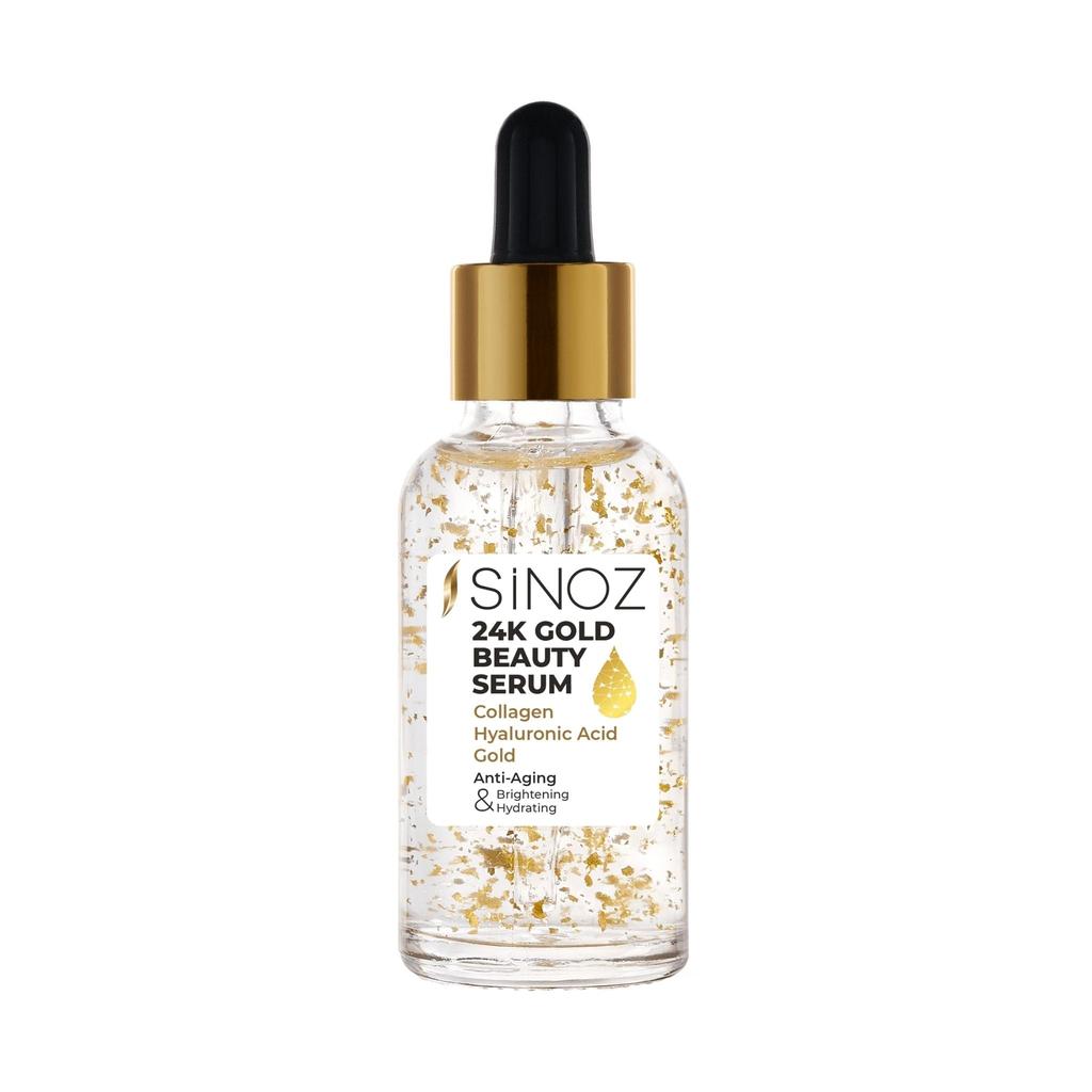 Sinoz 24K Gold Beauty Serum – Anti-Aging and Brightening 30ml