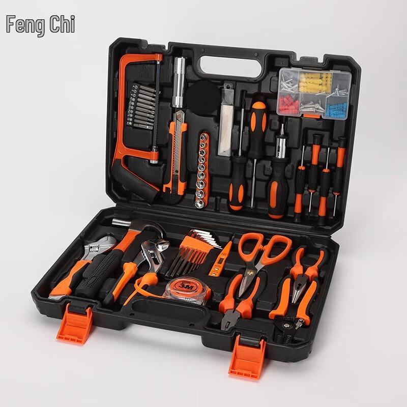 Fengchi 102-Piece Carbon Steel Household Tool Set