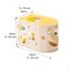 Cat House Tunnel Cute Decoration Multifunction Pet Supplies Large Space with Ball Bed Cave for