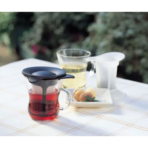 HARIO One Cup Tea Maker 200ml Black Made In Japan Present Gift OTM-1B