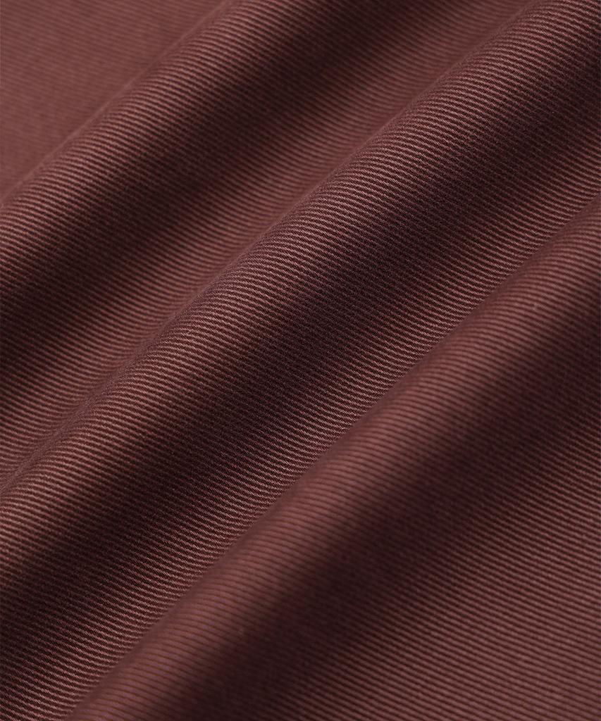 MICHIKO LONDON KOSHINO Washed Cotton Pants Plum Brown