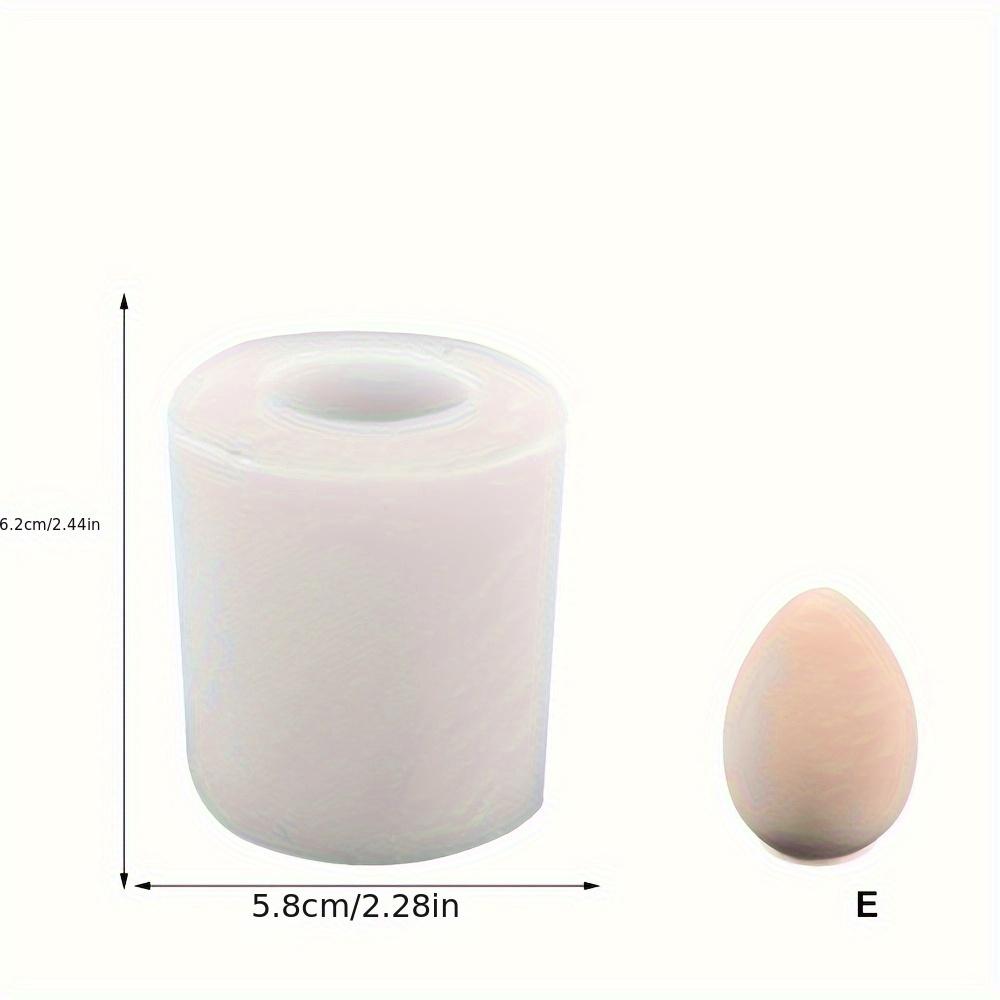 

Easter Candle Silicone Molds - Scented Gypsum Handmade Soap Oval Molds, Durable & Easy-to-Clean, Perfect for Easter Crafts