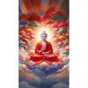 Fantasy Buddha Statue 5D Full Round Diamond Painting Kits Zen Art Buddhist Sculpture DIY Drills Mosaic Embroidery Cross-stitch