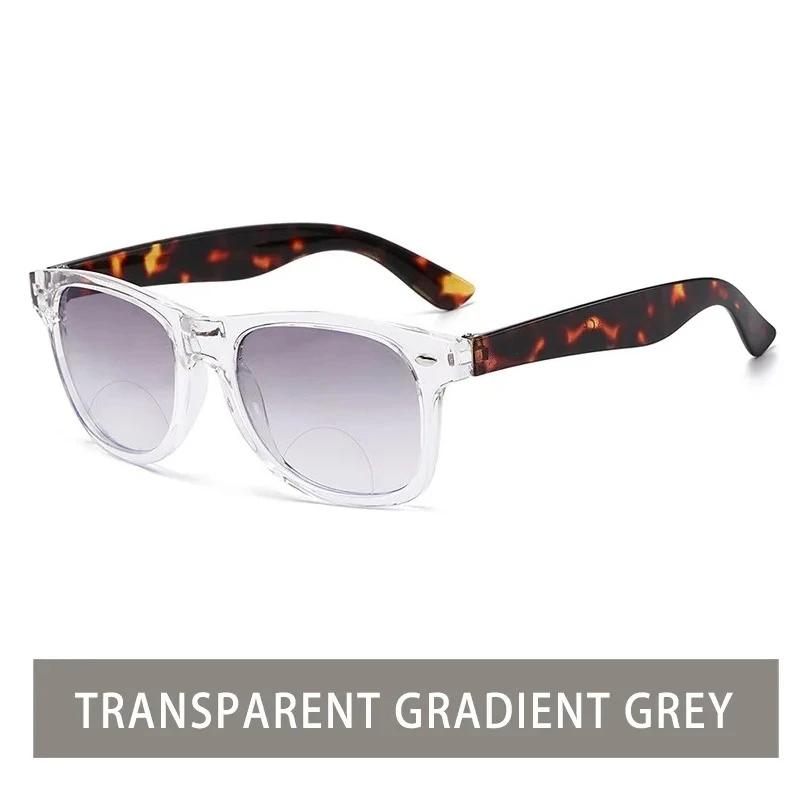 

Retro Style Personalized Rice Nail Frame Progressive Color Women s Reading Glasses Outdoor Neutral Distance Dual-use Glasses 1.0