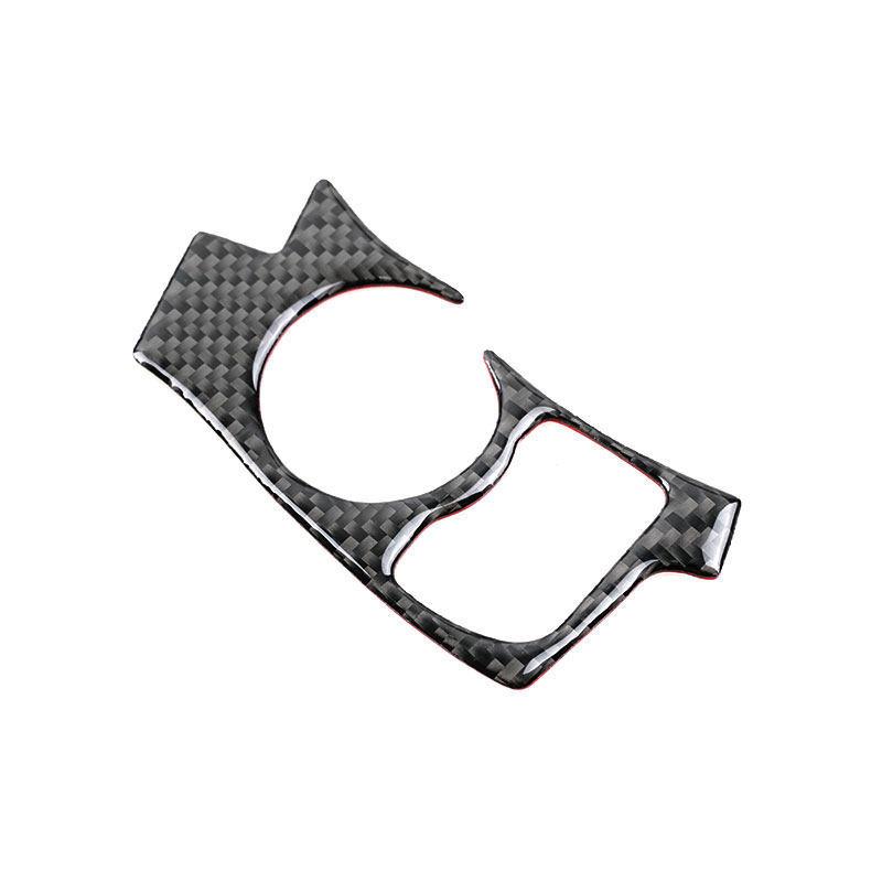For Lexus IS250 NX200 200t 300h 2013 2014 2015 2016 2017 2018   Car Carbon Fiber Inner Steering Wheel Button Trim Cover