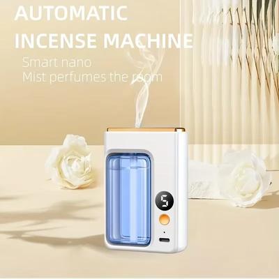 Automatic Smart Essential Oil Diffuser Wall Mounted Aromatherapy Humidifier with Air Deodorization for Bathroom