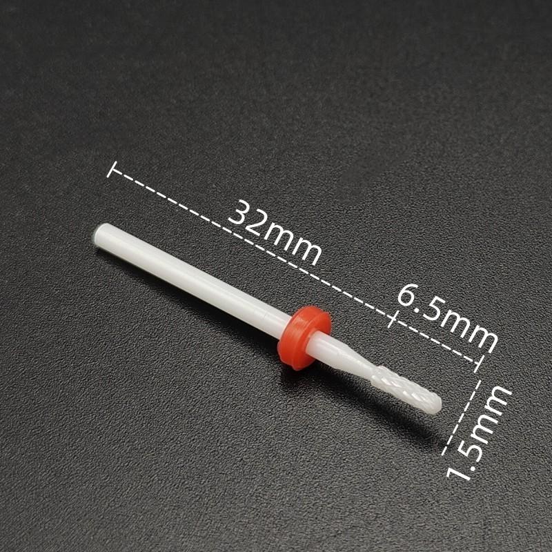 1 Piece Ceramic Nail Art Drill Rotary Cutter Cleaning Device for Nail Art Machine Accessories Removal Nail Gel Tool