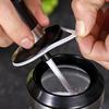 Spice Jar with Spoon 250ml Glass Condiment Bottle Kitchen Seasoning Jar for Salt Sugar Leak-Proof Condiment Container with Lid