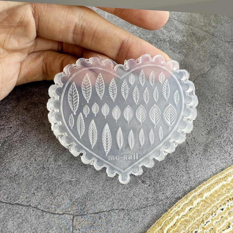 

Пищевые силиконовые формы для нейл-арта: Дизайн с ракушками, бабочками и розами