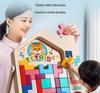 Tetris Building Blocks Puzzle: Educational Brain Training Toy for Kids Ages 3-6