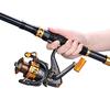 Travel Telescopic Fishing Rod with 12BB Spinning Fishing Reel Carp Bass Freshwater Saltwater Fishing