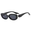 European and American New Oval Small Frame Men's and Women's Sunglasses Ins Internet Celebrity Fashion Street Shot Retro Sunglasses