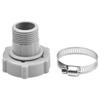 Above Ground Pool Drain Replacement Pool Connector Hose Adapter Swimming Pool Hose Clamps Hose Adapters For Pool Maintenance