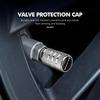 AZP2  4pcs Car Wheel Tire Valve Stems Cap Dustproof Protection Cover For Mercedes Benz AMG C180 C300 W124 W176 W177 C200 C260 GLC CLE
