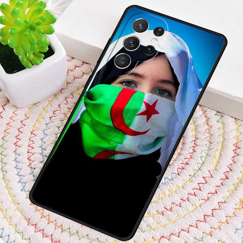 Algeria Flag Algerian Phone Case for Samsung Galaxy note 10 pro S26 Ultra S23 S24 FE S25 S21 S22 PLUS shockproof Cove