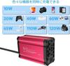 BESTEK MRI2510BU Inverter, Cigarette Lighter Socket, Outlet, 250W, Converts DC to AC ,