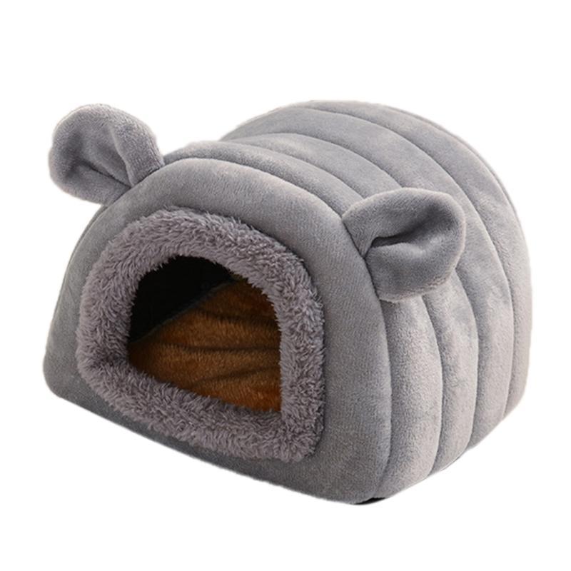 Small Pet Cage House Soft Winter Warm Nest Sleeping Bed for Small Pet Hamster Squirrel Chinchilla Rabbit Ra