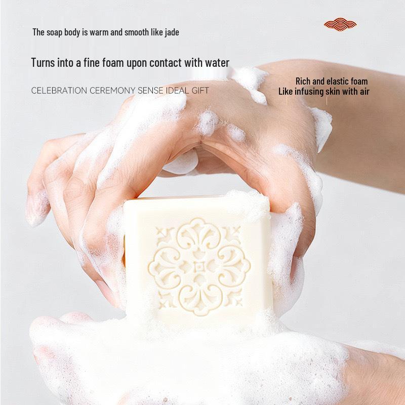 Hanfang Limayan Fragrant Moisturizing Soap 120g - Bridesmaid Gift, Wedding Return, Business Gift