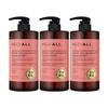 Scalp Cleansing Anti-Hair Loss Functional Shampoo Healing Bouquet 800mlx3