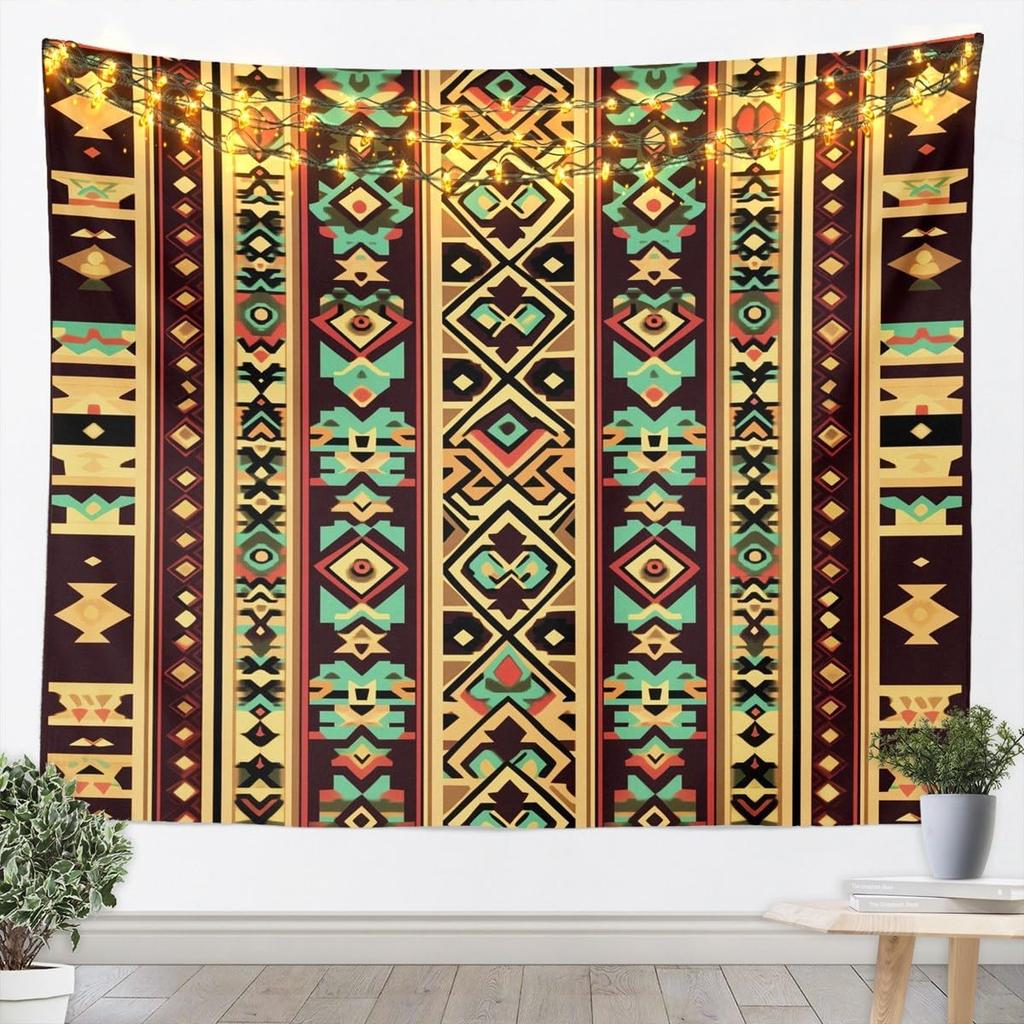 Polka Dot Tapestry Black White Wall Art Geometric Plaid Wall Hanging Blanket for Living Room Bedroom Modern Cute Home Decor
