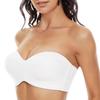 Reggiseni senza spalline da donna Reggiseno sfoderato antiscivolo Lingerie invisibile senza cuciture Reggiseno di supporto taglie forti Reggiseni push up