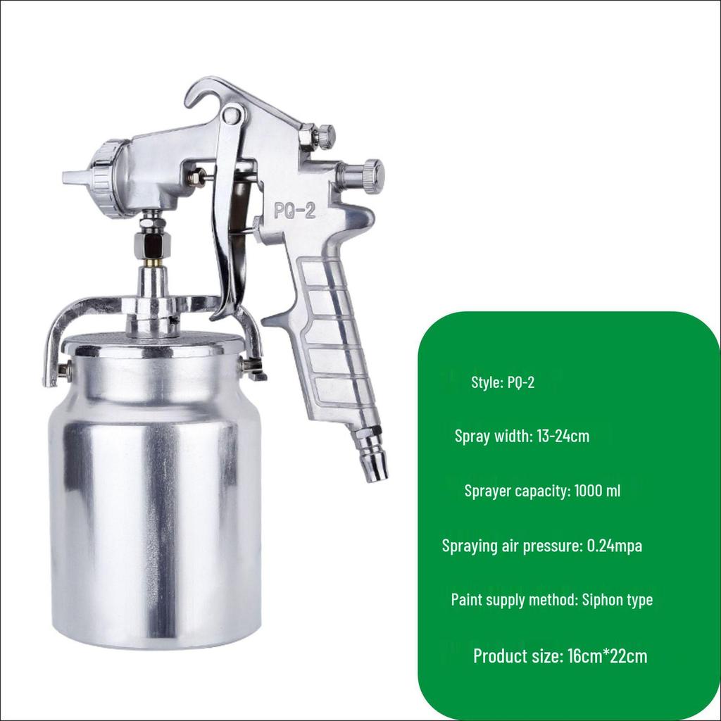 High Atomization Pneumatic Paint Sprayer for Leather, Furniture, and Automotive Water-Based Paints