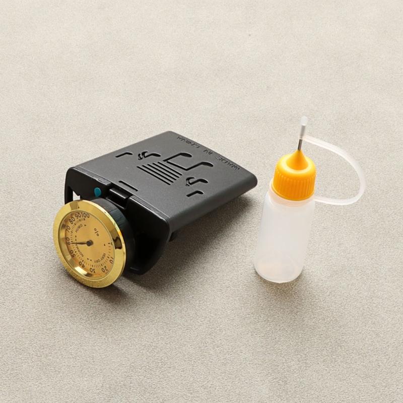 2-in-1 Gitarren-Luftbefeuchter Hygrometer für Akustikgitarre Ukulele Geigen Spieler