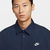 NIKE Men's Loose Embroidered Short-Sleeve Button Shirt