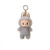NEW INS Korea Pop Mart 17cm Labubu Cloth Mystery Box Blind Heartbeat Macaron Series Doll Labu Cloth Plush Backpack Pendant Girl Gift Phone Lanyard