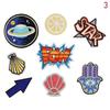 Cartoon Fabric Stickers DIY Clothing Accessory Fabric Stickers Embroidery Sew Iron On Patch Badge Bag Clothes Fabric Applique