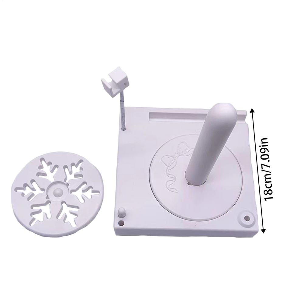 Multi-Functional Yarn Spool Box Yarn Holder For Crocheting Yarn Spindle Holder With Accessories Storage Drawer Knitting Supplies