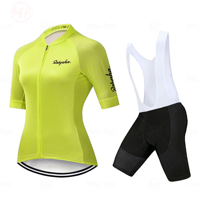 Summer Short-sleeve Cycling Suit Set Quick-dry Breathable Cycling Sweatshirt Cycling Gear Women's Slim-fit Cycling Suit