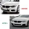 For BMW 4 Series F32 F33 F36 M-Tech 2014-2020 Car Front Bumper Splitter Lip Front Blade Body kits Side Splitter Trim Accessories