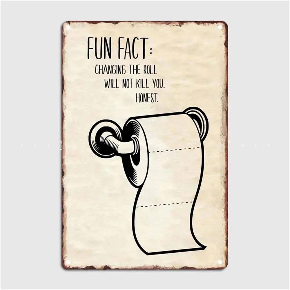 Lustiges Toilette Metallgemälde Blechschild Retro Bild Vintage Korrosion Plakette Brett Man Cave Café Bar Kino Badezimmer Wanddeko