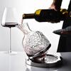 Thickened Wine Aerator 1500ml Wine Dispenser Household Crystal Glass 360 Rotating Decanter Banquet