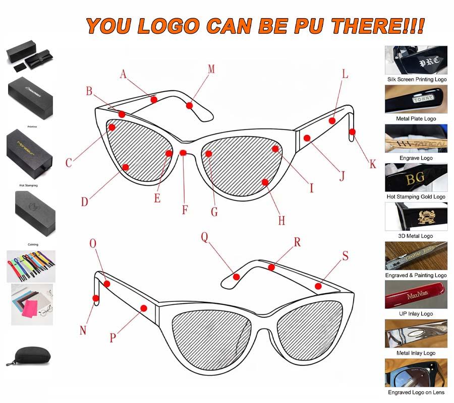 New Women Metallic Myopia Glasses High-fashion Ultra-light Full Frame Oval Design UV400 Protection Blue-light-blocking Natural