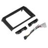 Car Navigation Panel Frame Dashboard Kit ABS Plastic Seamless Replacement for Aveo 2007?2011